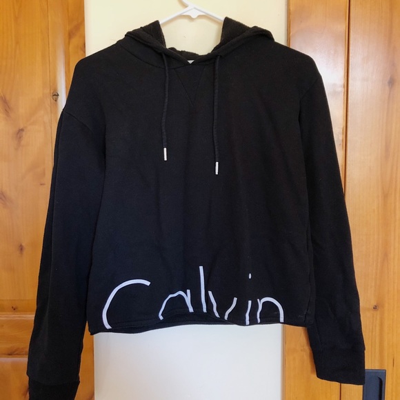 Calvin Klein Tops - Calvin Klein cropped hoodie